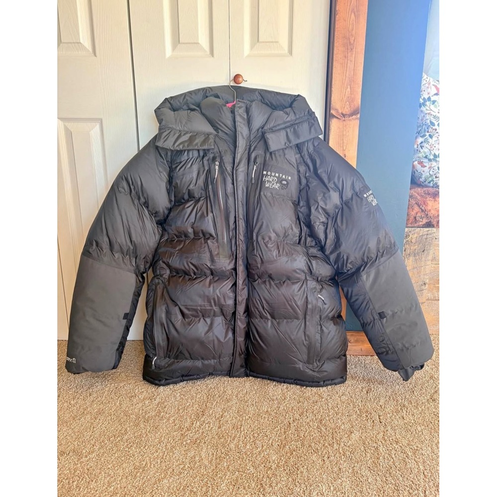 Mountain Hardwear - Absolute Zero Parka Black Plus Carry Bag - Mens XL